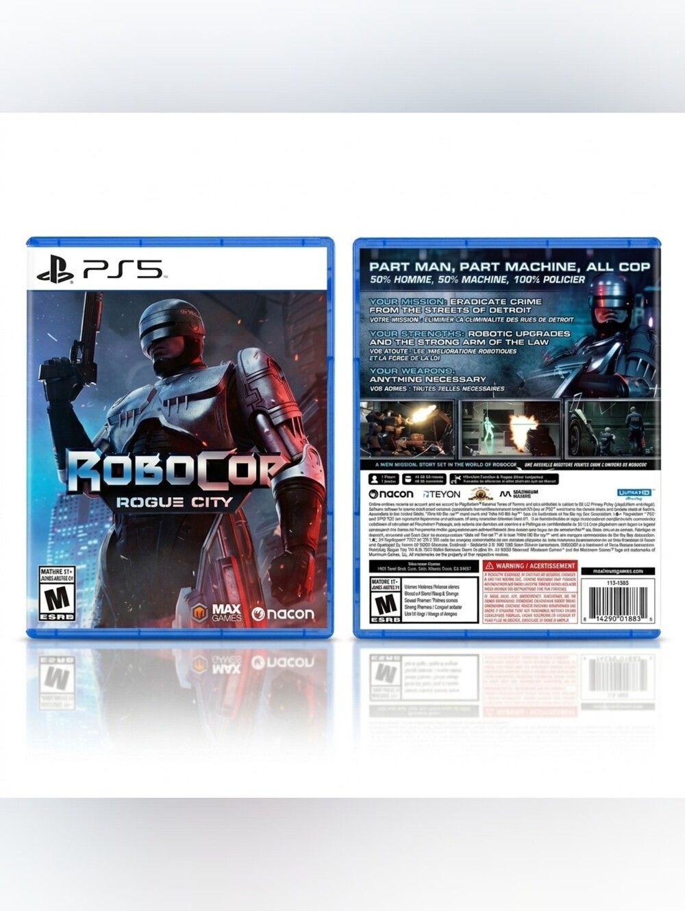 PS5 RoboCop: Rogue City Brand New